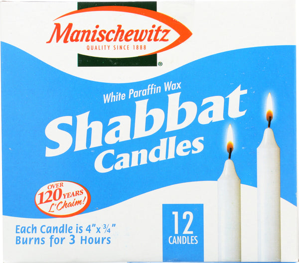 MANISCHEWITZ: Shabbat Candles, 12 ct