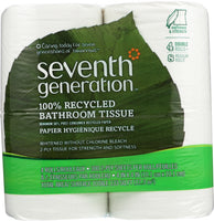 SEVENTH GENERATION: Bath Tissue 2 ply Pack of 4, 1 ea