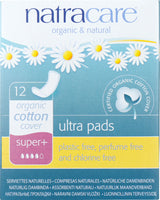 NATRACARE: Ultra Super Plus Pads, 12 pc