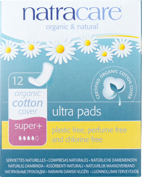 NATRACARE: Ultra Super Plus Pads, 12 pc