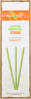 WORLD CENTRIC: Compostable Straws, 50 Count