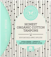 THE HONEST COMPANY: Tampons Cotton Application, 16 pc