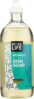 BETTER LIFE: Naturally Grease-Kicking Dish Soap Lemon Mint, 22 oz